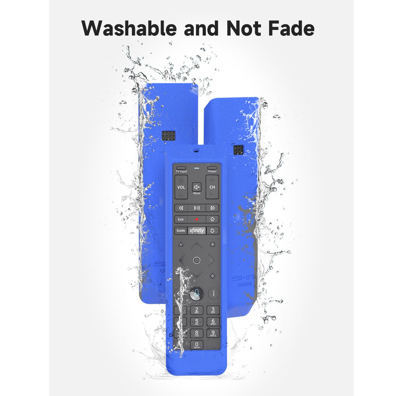 SIKAI Shockproof Silicone Case Cover for XFinity Comcast XR15 Voice Remote, Protective Skin for XFinity X1 Xi6 Xi5 XG2 TV Remote, Skin-Friednly Anti-Lost with Remote Loop SIKAI CASE