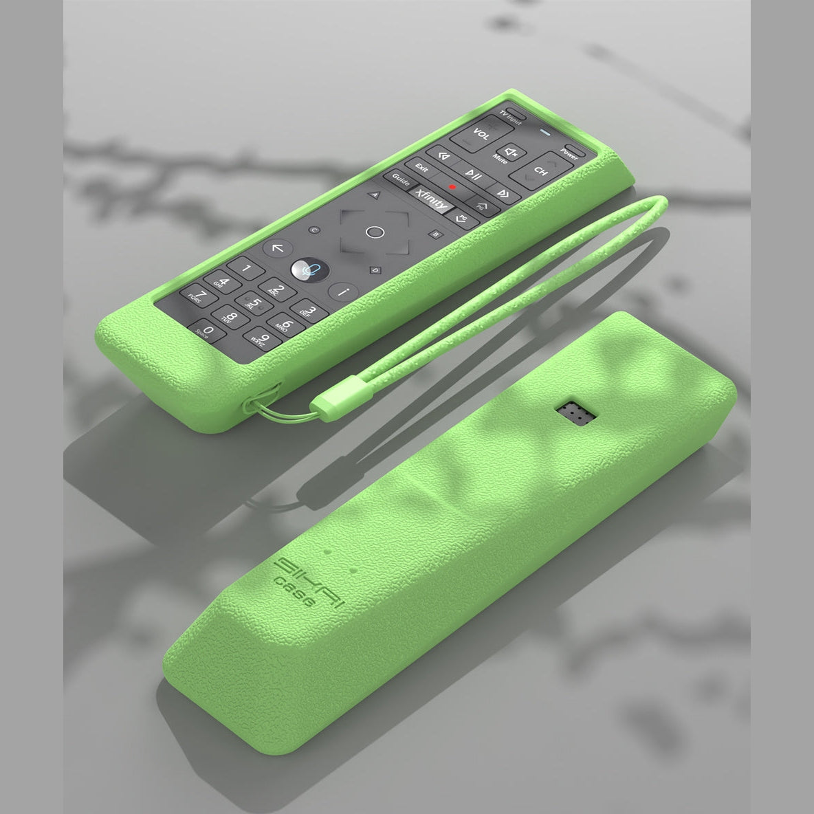 SIKAI Shockproof Silicone Case Cover for XFinity Comcast XR15 Voice Remote, Protective Skin for XFinity X1 Xi6 Xi5 XG2 TV Remote, Skin-Friednly Anti-Lost with Remote Loop SIKAI CASE