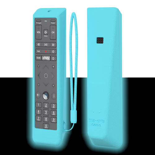 SIKAI Shockproof Silicone Case Cover for XFinity Comcast XR15 Voice Remote, Protective Skin for XFinity X1 Xi6 Xi5 XG2 TV Remote, Skin-Friednly Anti-Lost with Remote Loop SIKAI CASE