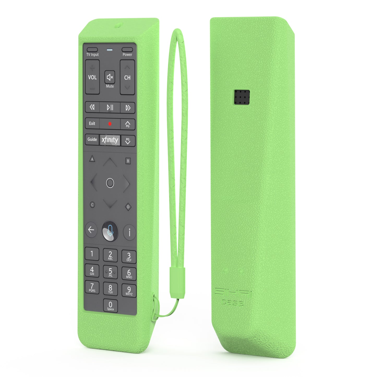 SIKAI Shockproof Silicone Case Cover for XFinity Comcast XR15 Voice Remote, Protective Skin for XFinity X1 Xi6 Xi5 XG2 TV Remote, Skin-Friednly Anti-Lost with Remote Loop SIKAI CASE