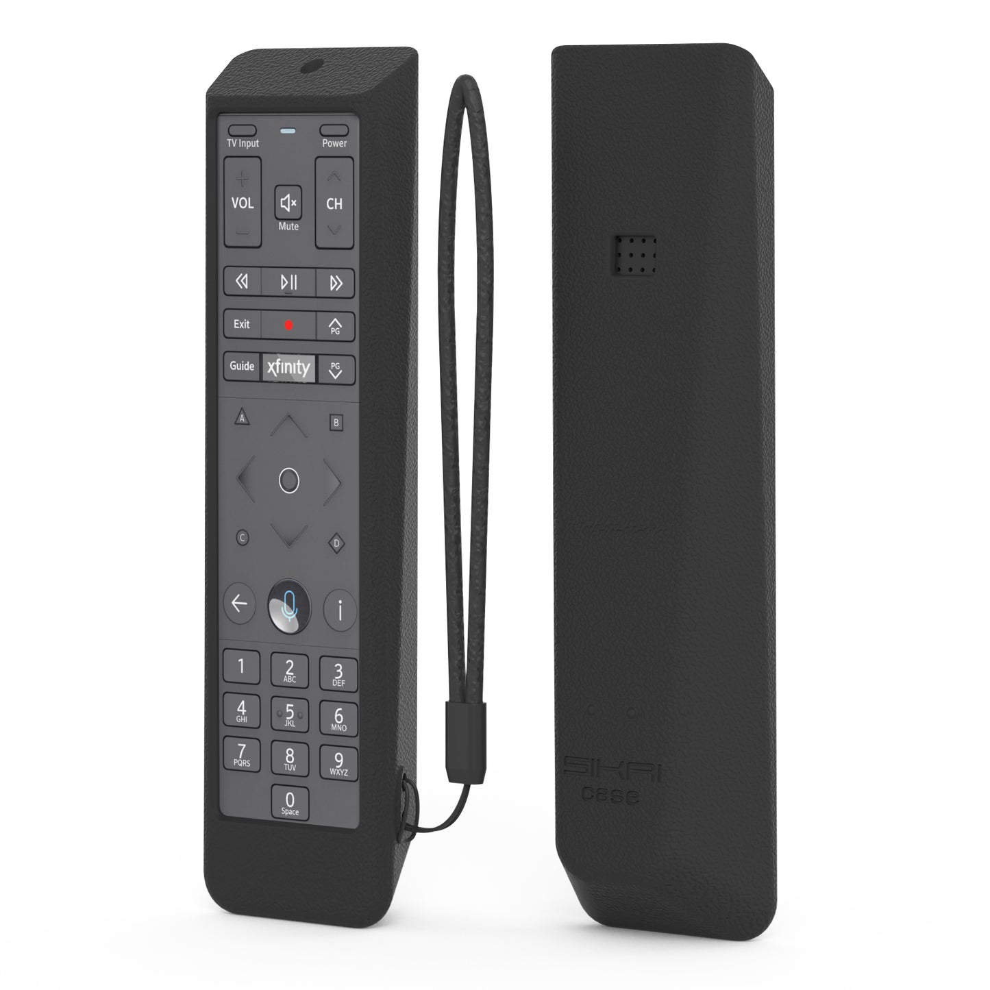 SIKAI Shockproof Silicone Case Cover for XFinity Comcast XR15 Voice Remote, Protective Skin for XFinity X1 Xi6 Xi5 XG2 TV Remote, Skin-Friednly Anti-Lost with Remote Loop SIKAI CASE