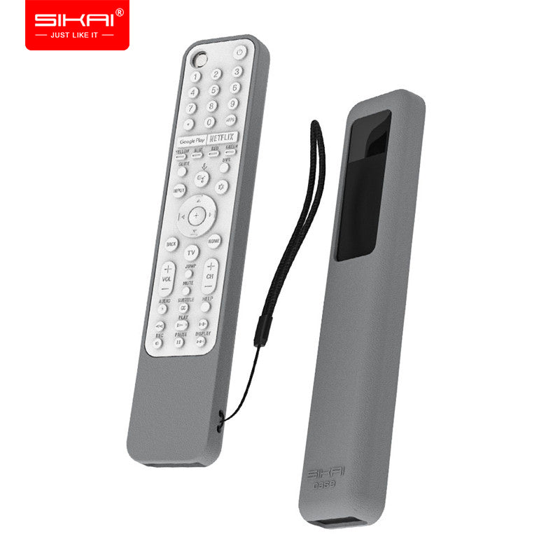 SIKAI Silicone Case for Sony RMF-TX600U TX600E RMF-TX500E Smart TV Voice Remote Control Shockproof Protective Cover with Remote SIKAI CASE