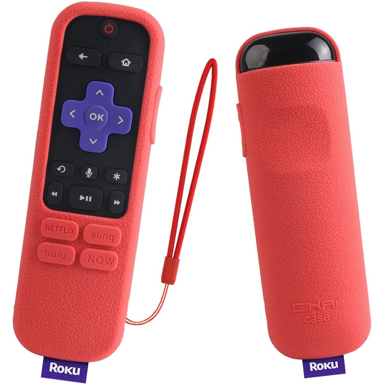 SIKAI Silicone Cover for Roku Streaming Stick Plus 3800R / 3810R Enhanced Voice Remote SIKAI CASE