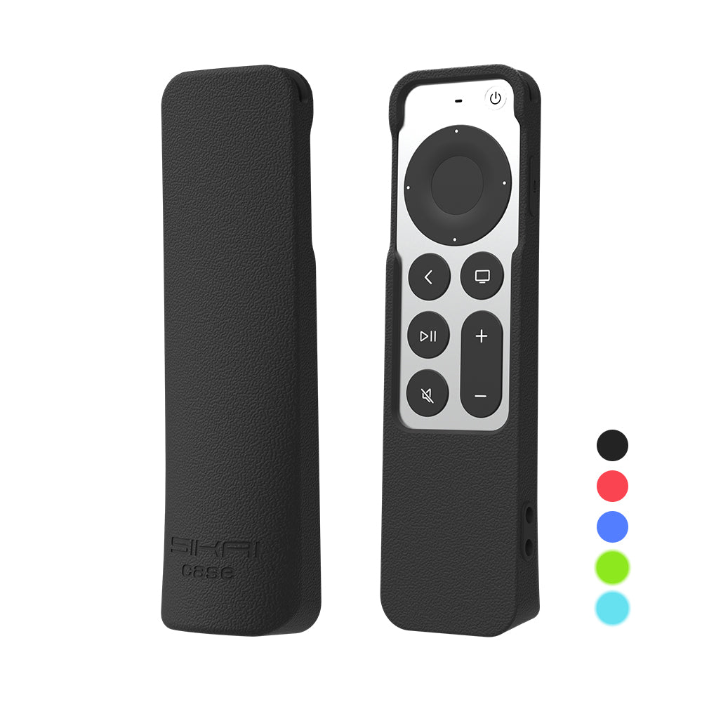 SIKAI Silicone Protective Case for Apple 4K TV Siri Remote + AirTag Hole SIKAI CASE