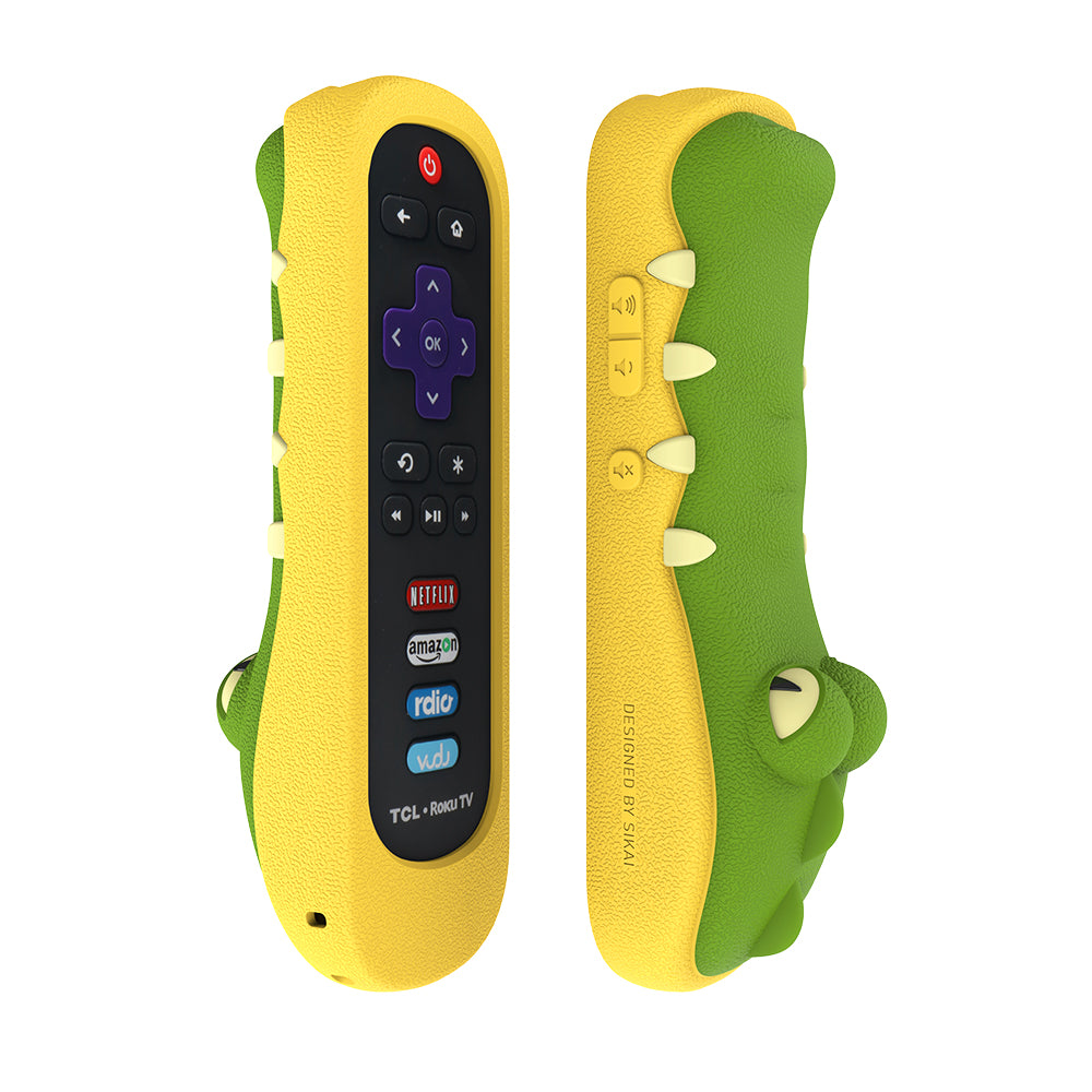 SIKAI Silicone Shockproof Protective Cover For TCL Roku RC280 Roku 3600R / TCL Roku RC280 TV Remote Skin-Friendly Anti-Lost With Remote Loop SIKAI CASE