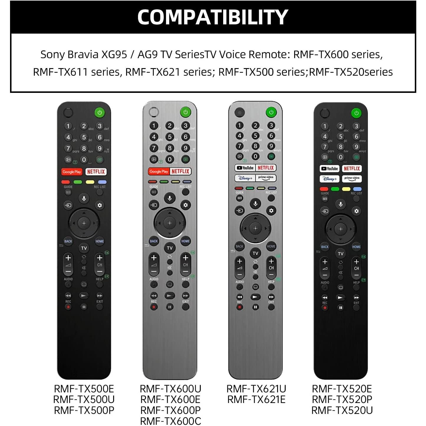 SIKAI for Sony RMF-TX500E RMF-TX600E RMF-TX600U XG95/AG9 series remote controller SIKAI CASE
