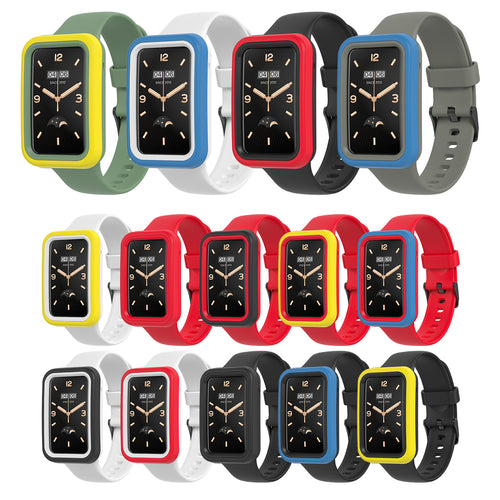 Silicon Case Strap for Xiaomi Mi Band 7 pro Replacement Wristband Bracelet for Mi Band 7Pro Smart Watch Accessories SIKAI CASE