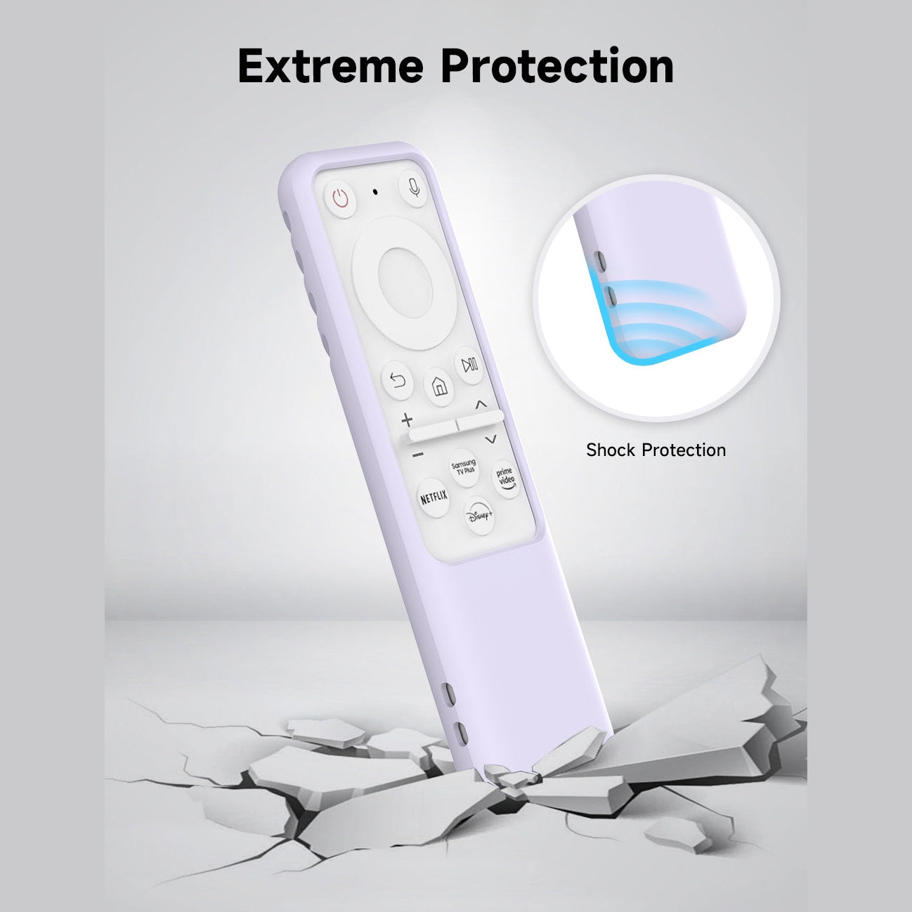 Silicone Case for Samsung Smart TV BP59-00149A BP59-00149B Solar Cell Remote Dustproof Cover for TM2261S Monitor Serie M7/M8 SIKAI CASE