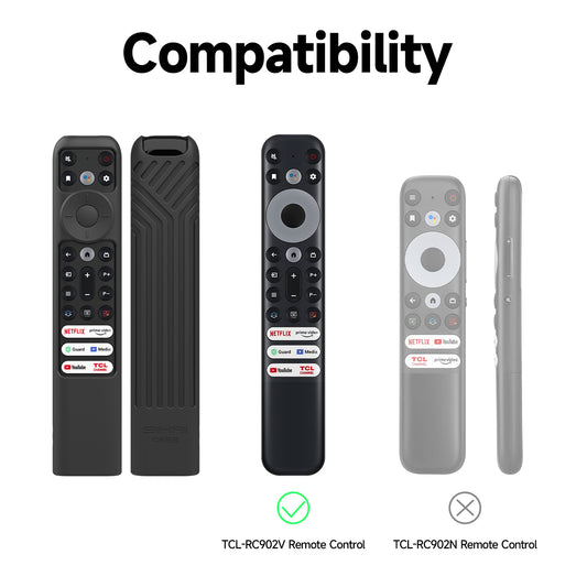 SikaiCase silicone remote cover for TCL RC902V RC833 RC923 voice remote - product image 2
