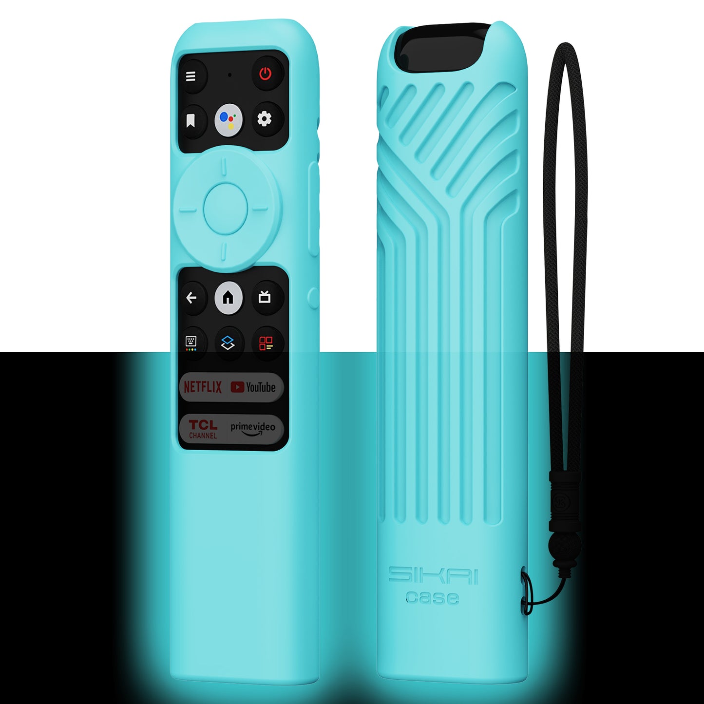 Silicone Shockproof Cover for TCL RC902N FMR1 TV Remote Control Protective Case SIKAI CASE