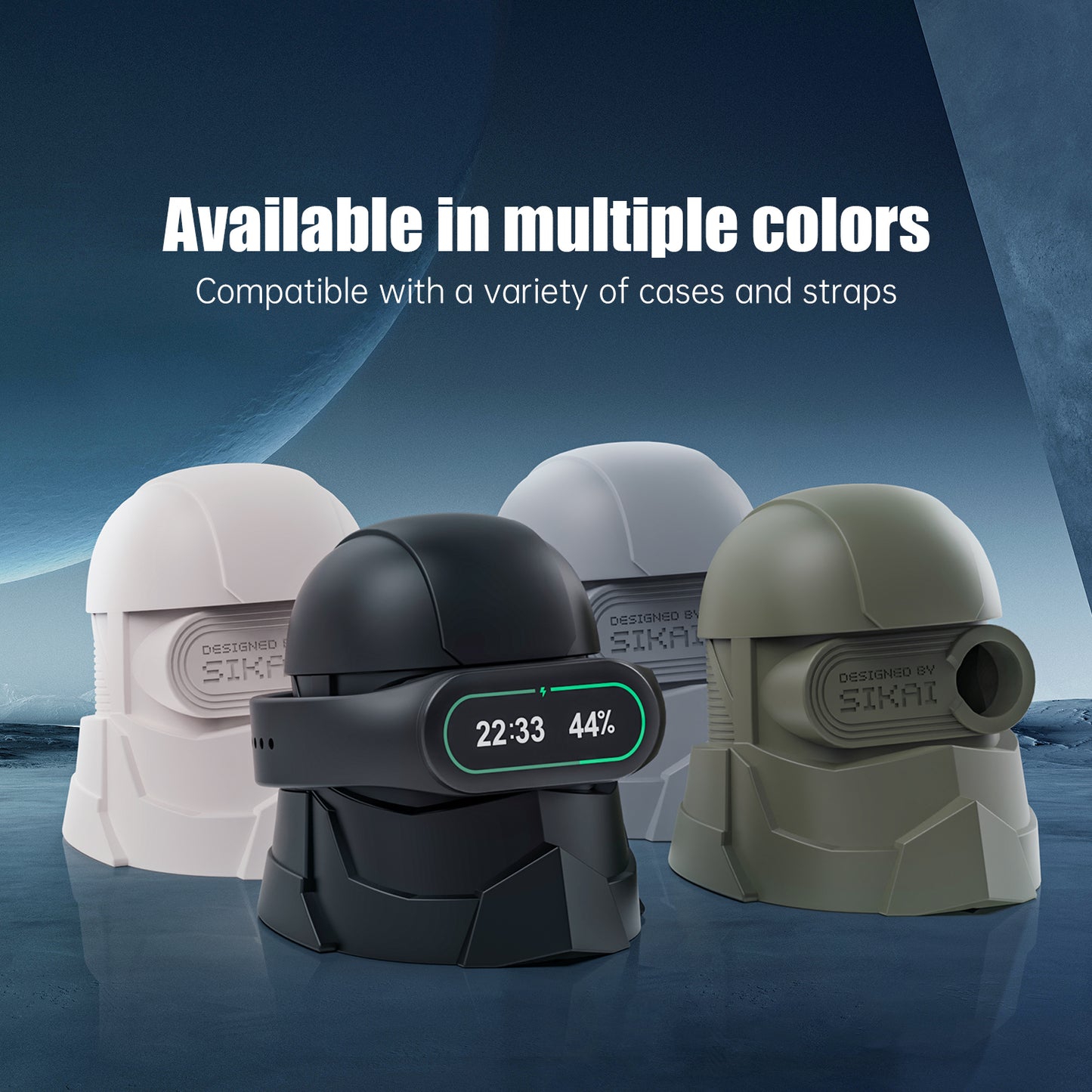 Stormer Silicone Stand for Xiaomi Mi Band 8Pro, 7 Pro / Redmi Smart Band Pro Charger Station Dock, Compatible with Xiaomi 8 Pro Smart Band SIKAI CASE